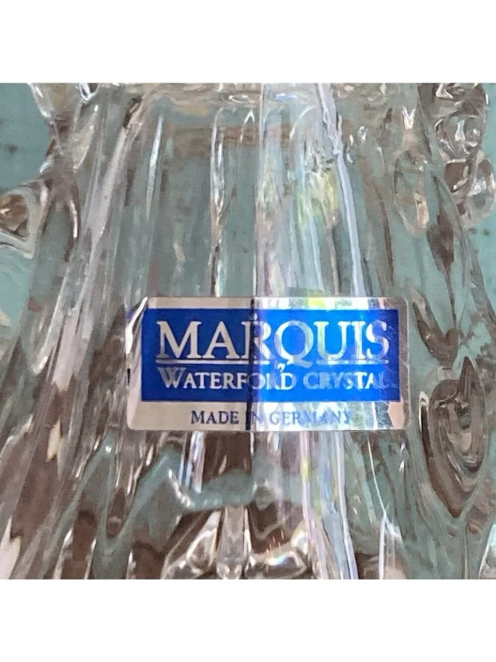 Waterford Crystal Bride and Groom Wedding Couple Figurine Cake Topper